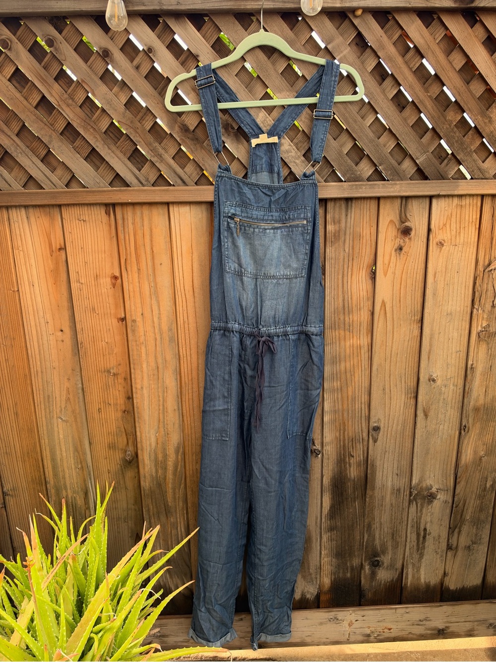 Love stitch overalls